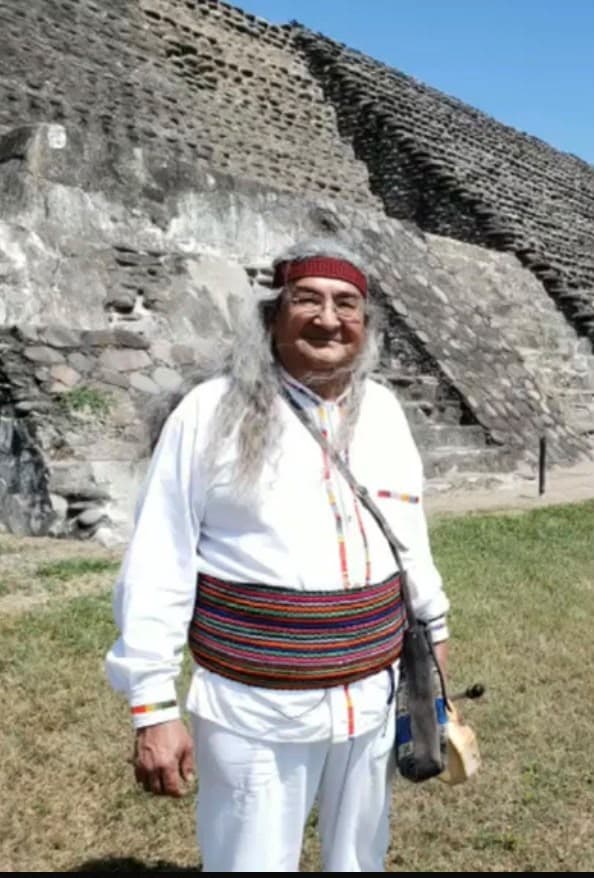 Fotografía de Abuelo Ollin Yolotzin Jose luis Arredondo